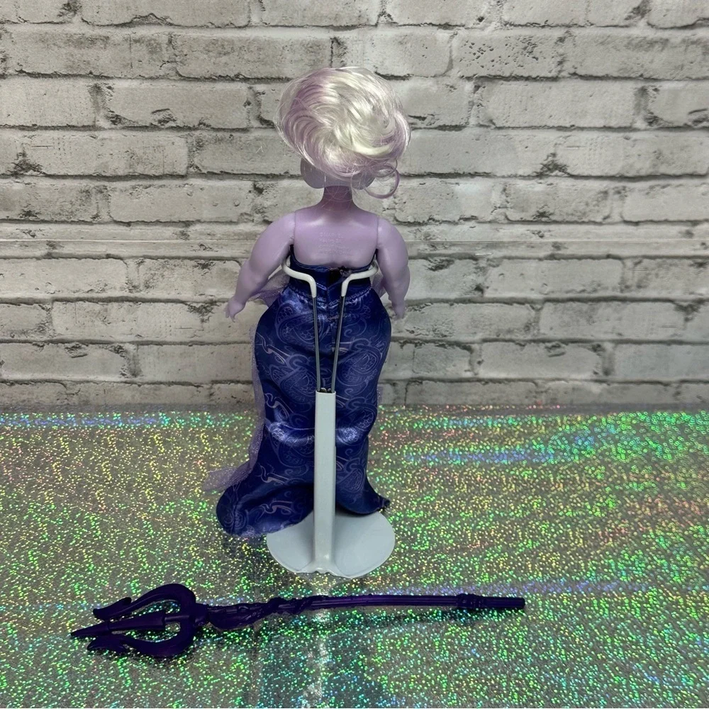 Disney Princess Villains Ursula Fashion Doll Accessory Removable Clothes Staff